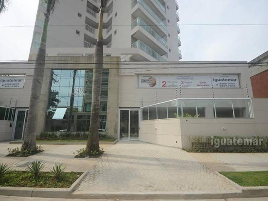 Apto Com Vista Para O Mar Com 2 Vagas - Guarujá Eksteriør billede